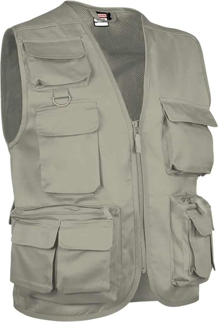 Gilet multipoches personnalisé, pratique sur le terrain (CHVASAF)