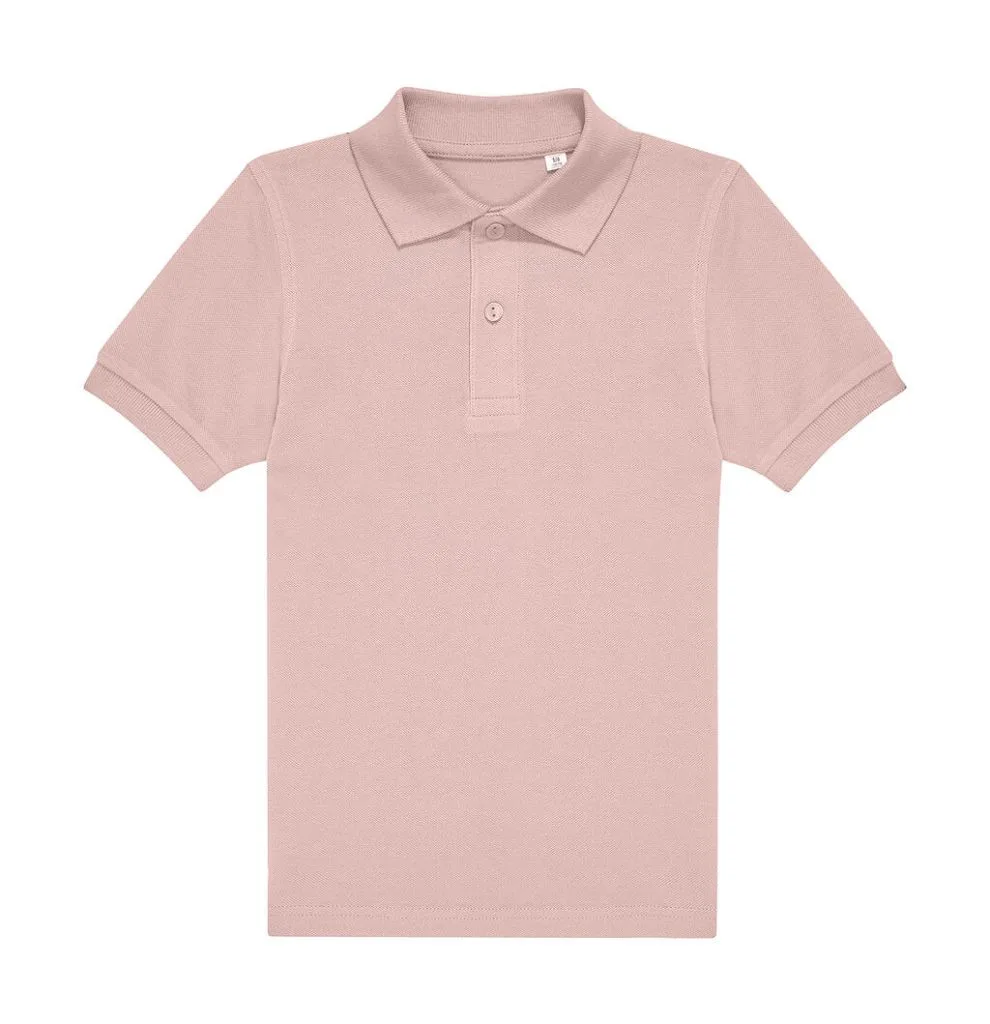 Polo enfant personnalisé, coton piqué doux et résistant (PK001), Blush Pink, photo 6