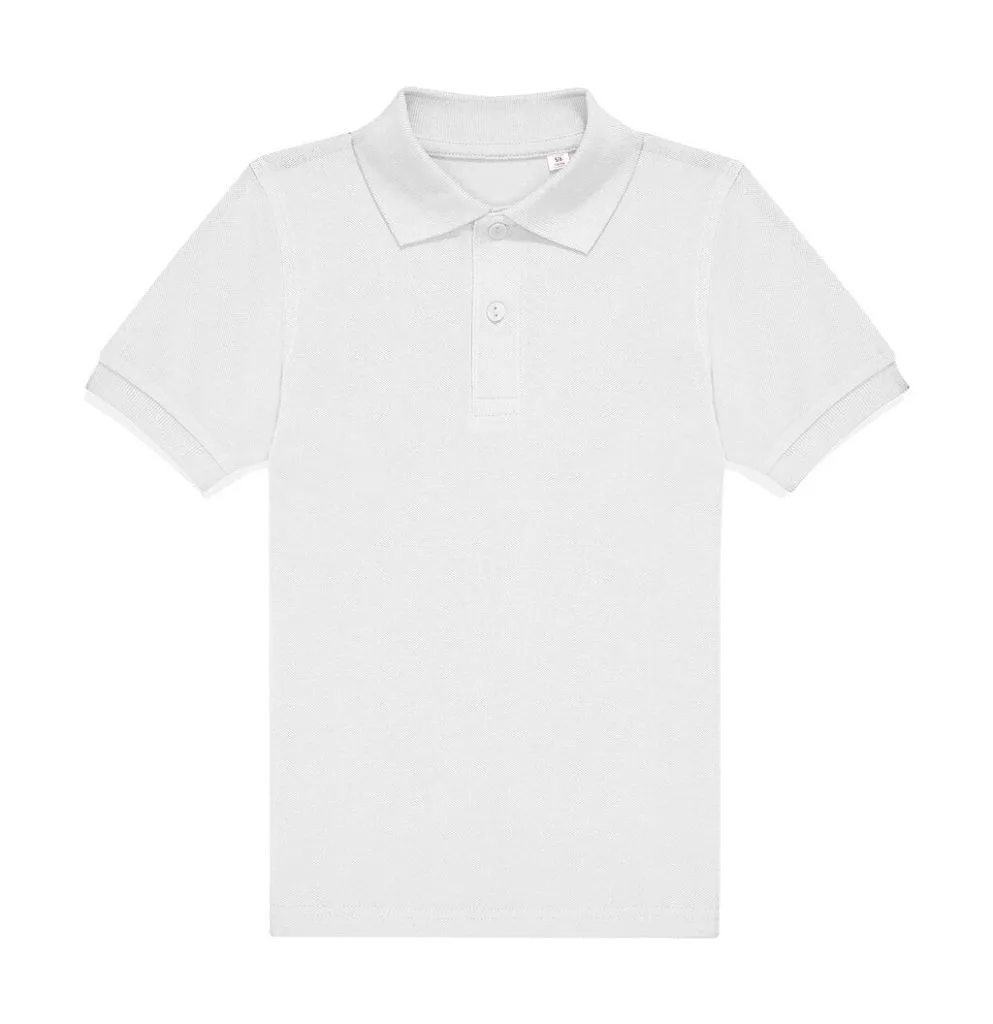 Polo enfant personnalisé, coton piqué doux et résistant (PK001), White, photo 17