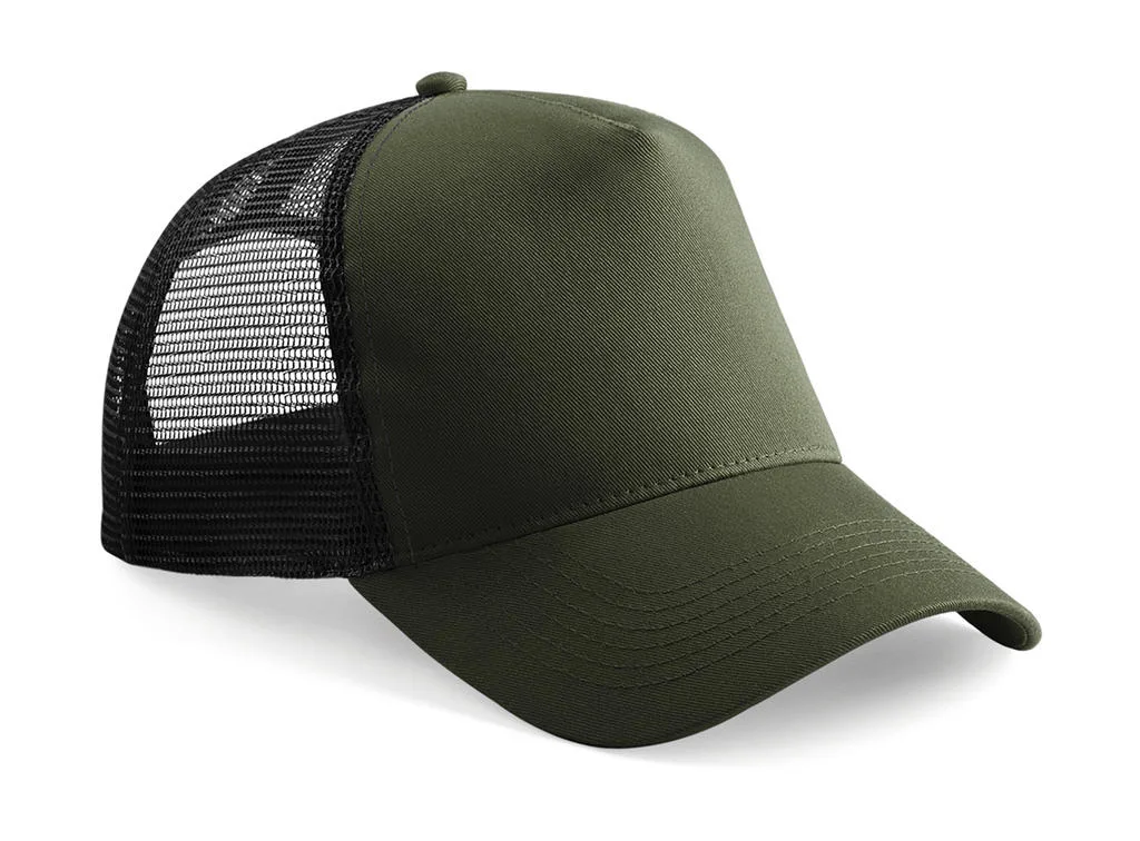 Casquette trucker personnalisée, aérée et structurée (B640), Olive Green/Black, photo 26