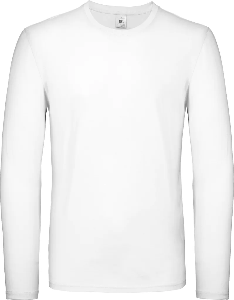 T-shirt manches longues personnalisé, léger et unisexe (TU05T), White, photo 22