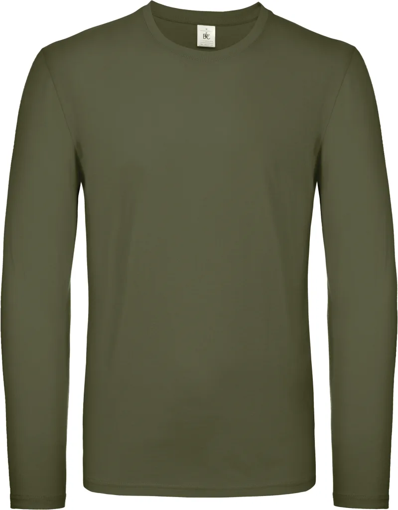 T-shirt manches longues personnalisé, léger et unisexe (TU05T), Urban Khaki, photo 20