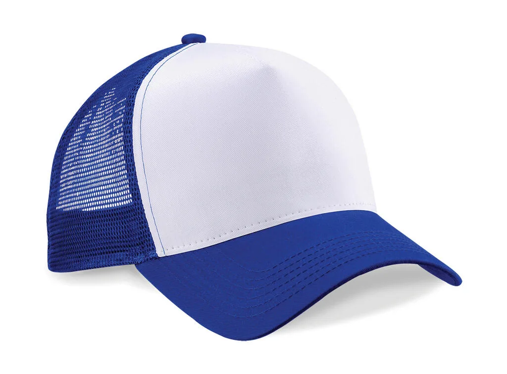 Casquette trucker personnalisée, aérée et structurée (B640), Bright Royal/White, photo 18