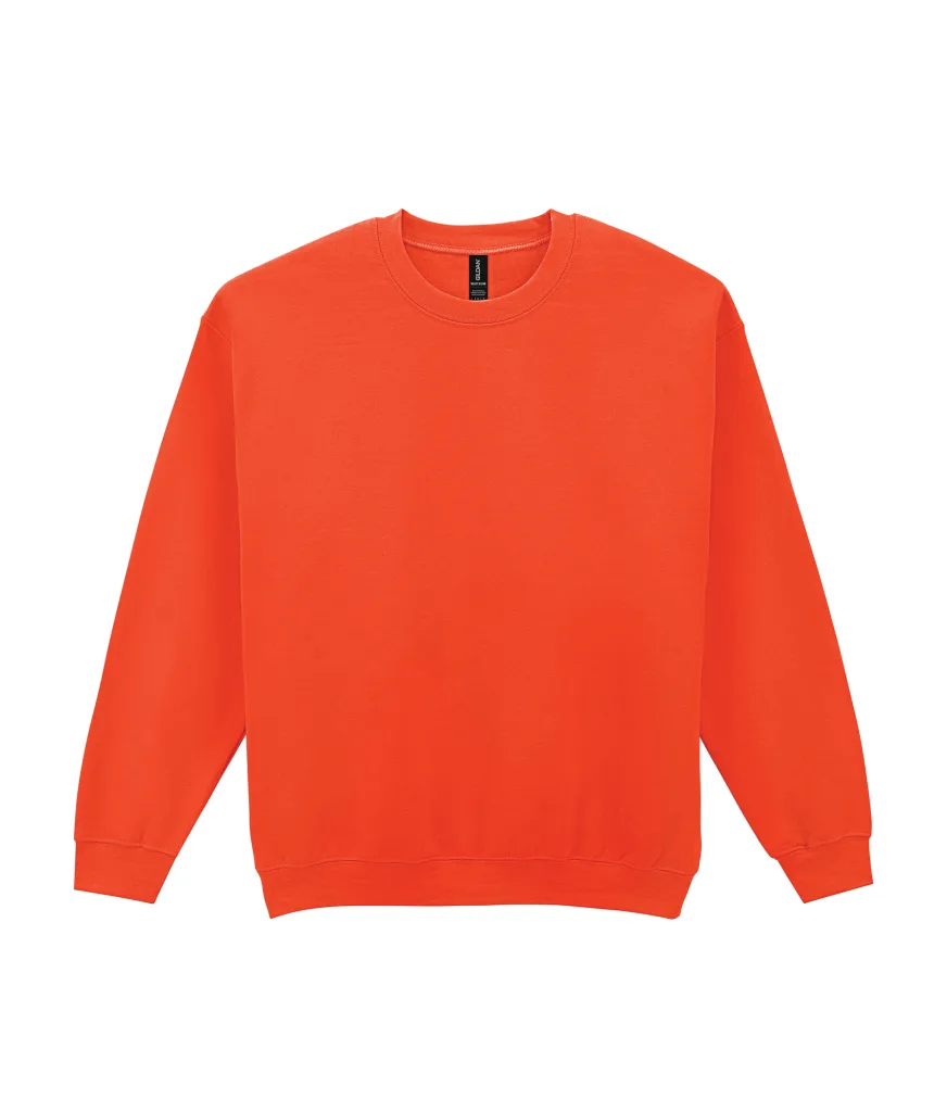 Sweat col rond personnalisé, molleton épais et chaud (18000), Orange, photo 27