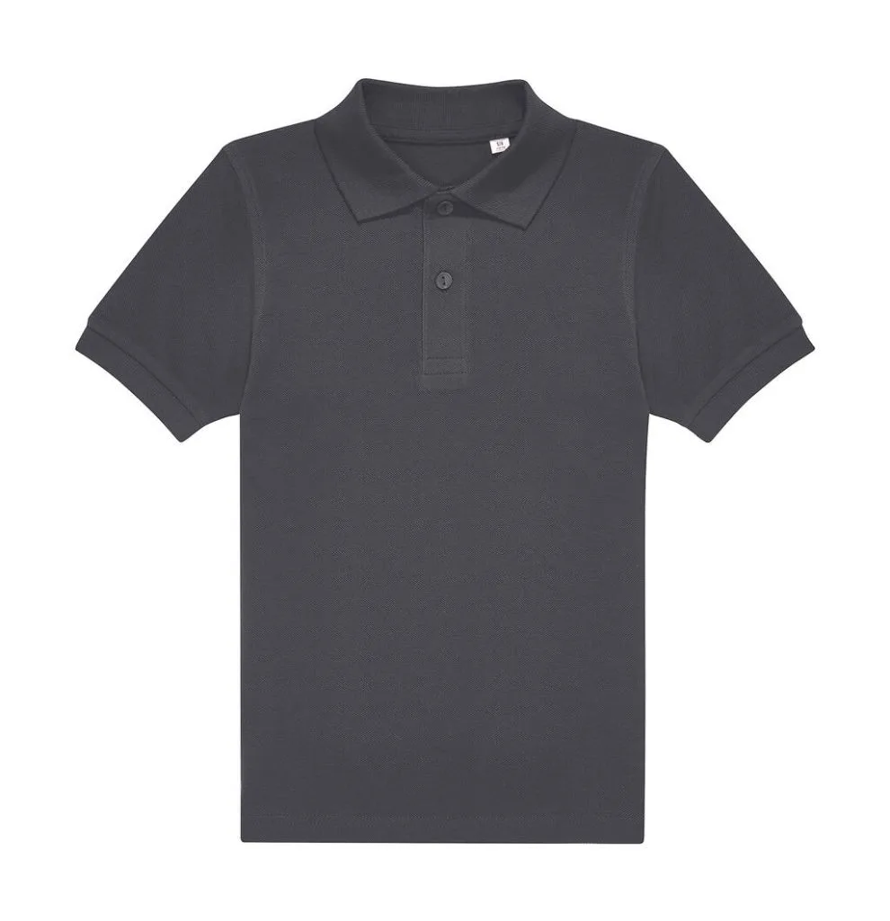 Polo enfant personnalisé, coton piqué doux et résistant (PK001), Dark Grey, photo 8