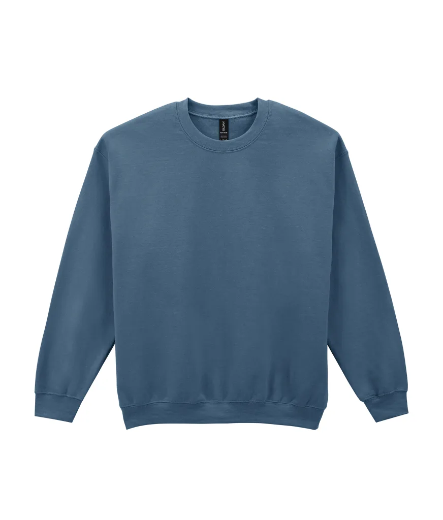 Sweat col rond personnalisé, molleton épais et chaud (18000), Indigo Blue, photo 18