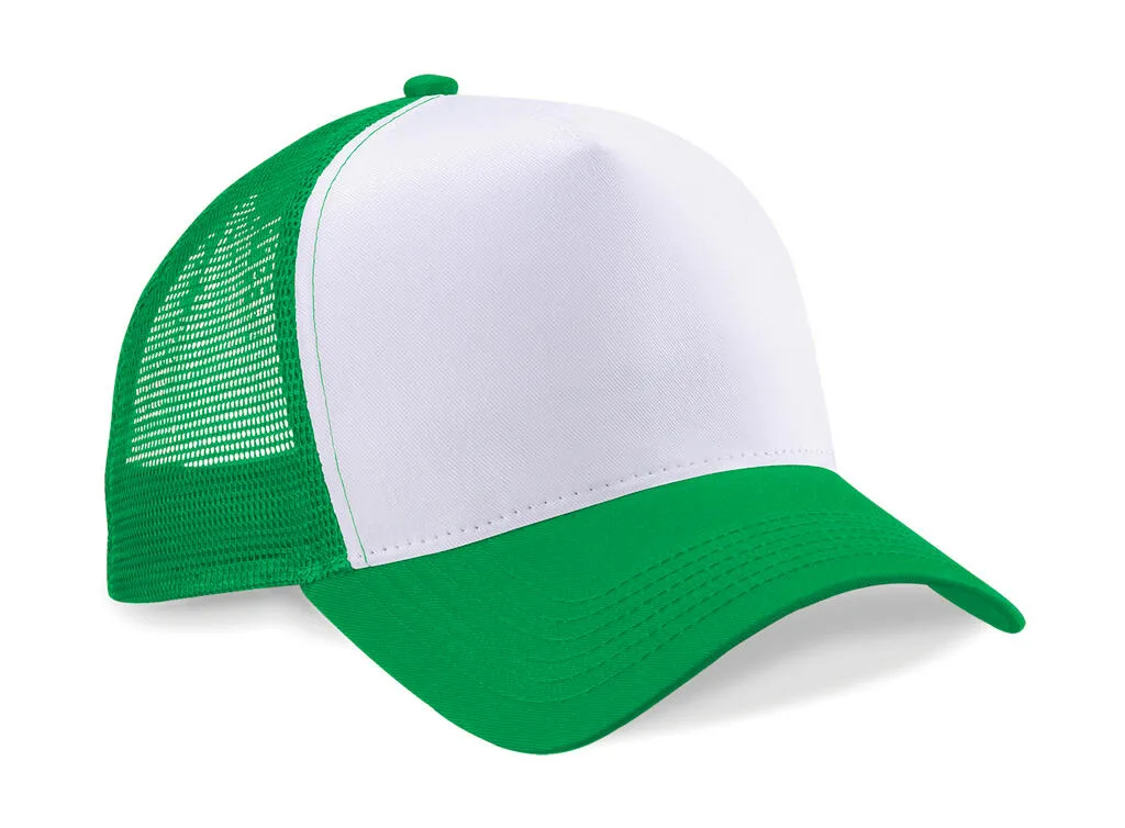 Casquette trucker personnalisée, aérée et structurée (B640), Pure Green/White, photo 28