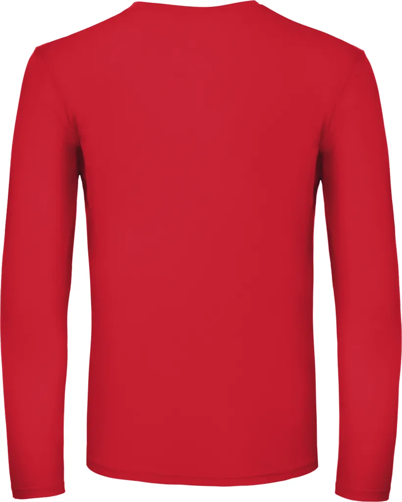 T-shirt manches longues personnalisé, léger et unisexe (TU05T), Red, photo 15