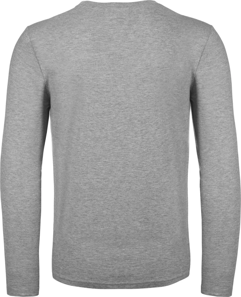 T-shirt manches longues personnalisé, léger et unisexe (TU05T), Sport Grey, photo 19