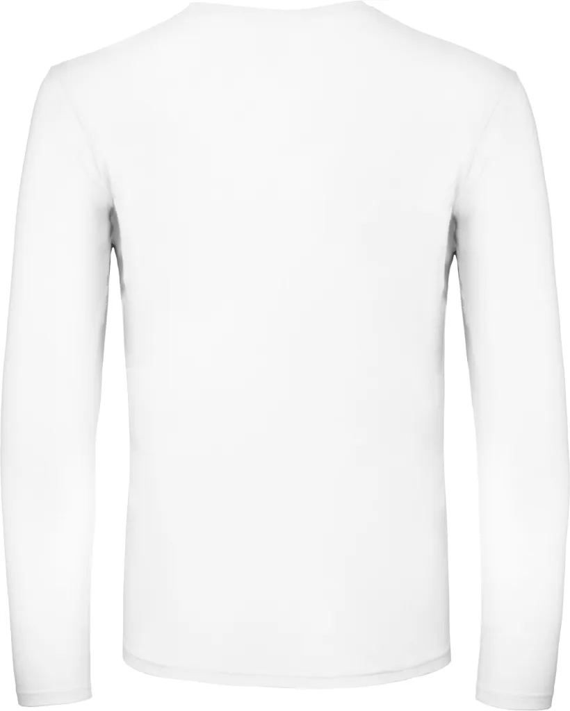 T-shirt manches longues personnalisé, léger et unisexe (TU05T), White, photo 23