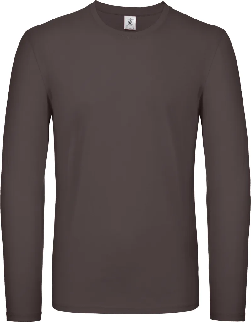 T-shirt manches longues personnalisé, léger et unisexe (TU05T), Bear Brown, photo 2