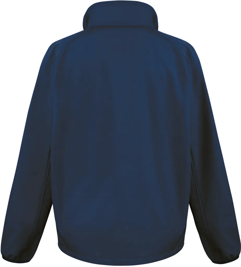 Veste softshell homme personnalisée, légère et coupe-vent (R231M), Navy/Navy, photo 7