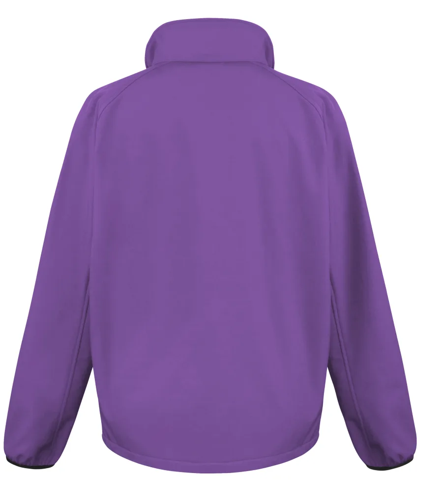Veste softshell homme personnalisée, légère et coupe-vent (R231M), Purple/Black, photo 10