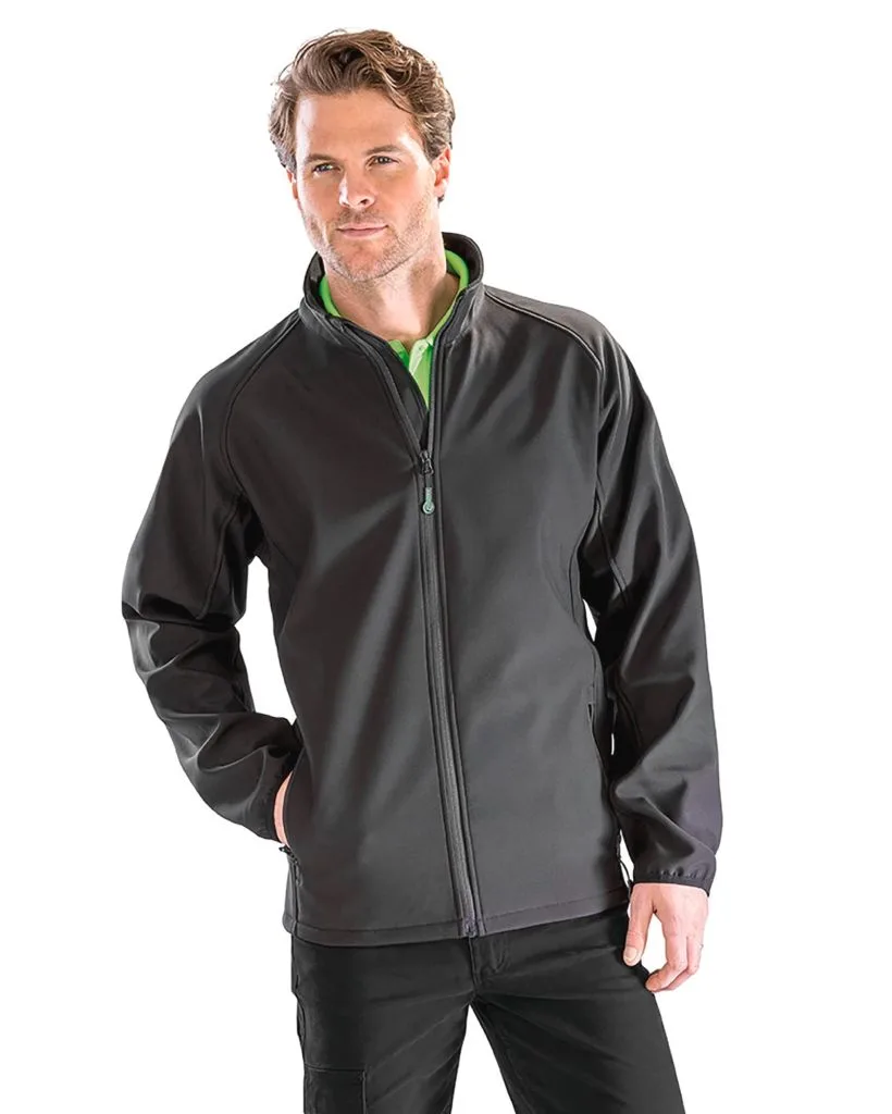 Veste softshell homme personnalisée, légère et coupe-vent (R231M)