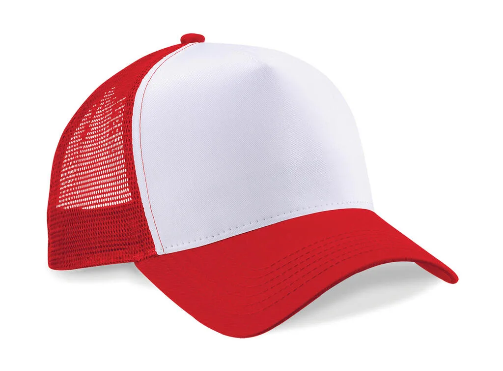 Casquette trucker personnalisée, aérée et structurée (B640), Classic Red/White, photo 22
