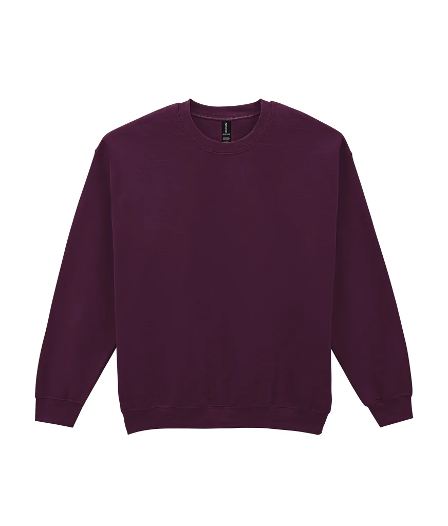 Sweat col rond personnalisé, molleton épais et chaud (18000), Maroon, photo 24