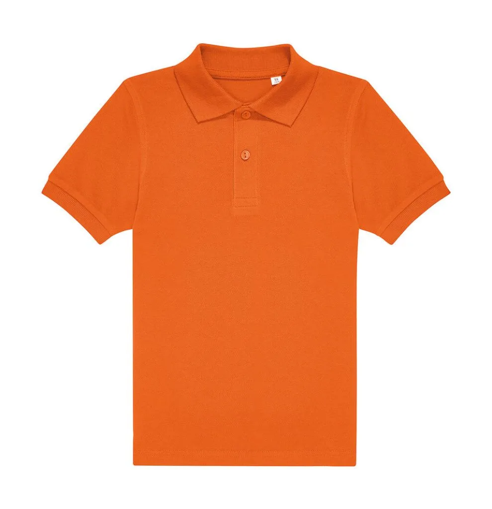 Polo enfant personnalisé, coton piqué doux et résistant (PK001), Pure Orange, photo 12