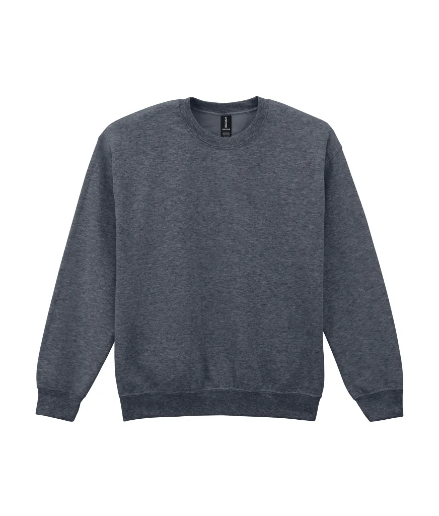 Sweat col rond personnalisé, molleton épais et chaud (18000), Dark Heather, photo 12
