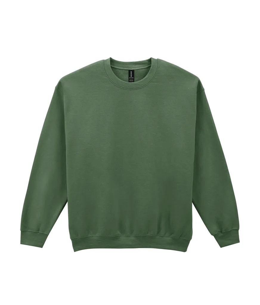 Sweat col rond personnalisé, molleton épais et chaud (18000), Military Green, photo 25