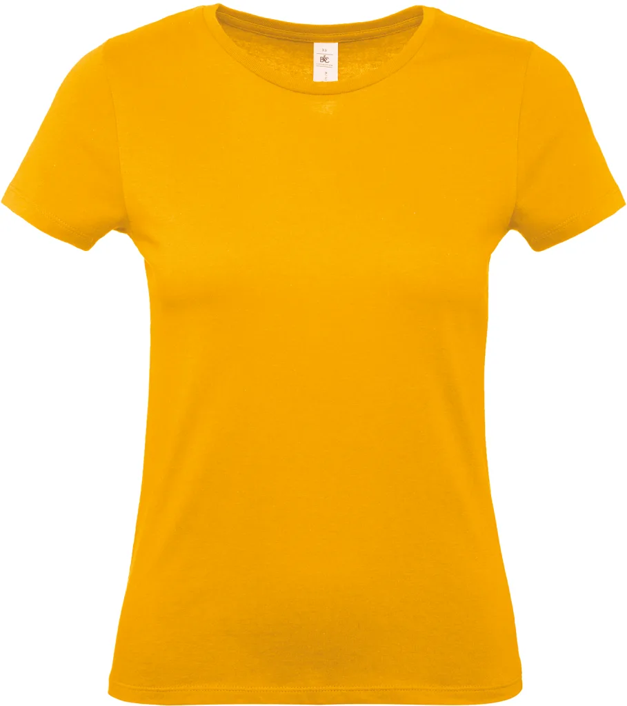 T-shirt femme personnalisé, coupe cintrée coton doux (TW02T), Apricot, photo 4