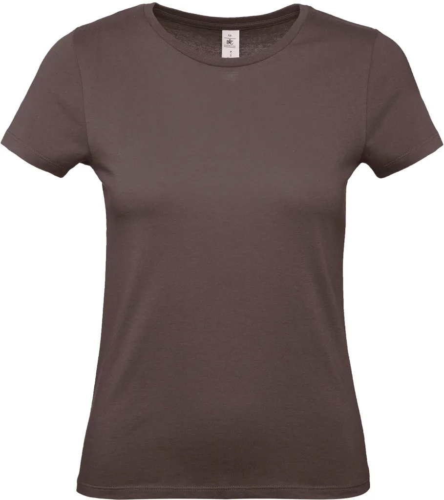 T-shirt femme personnalisé, coupe cintrée coton doux (TW02T), Bear Brown, photo 12