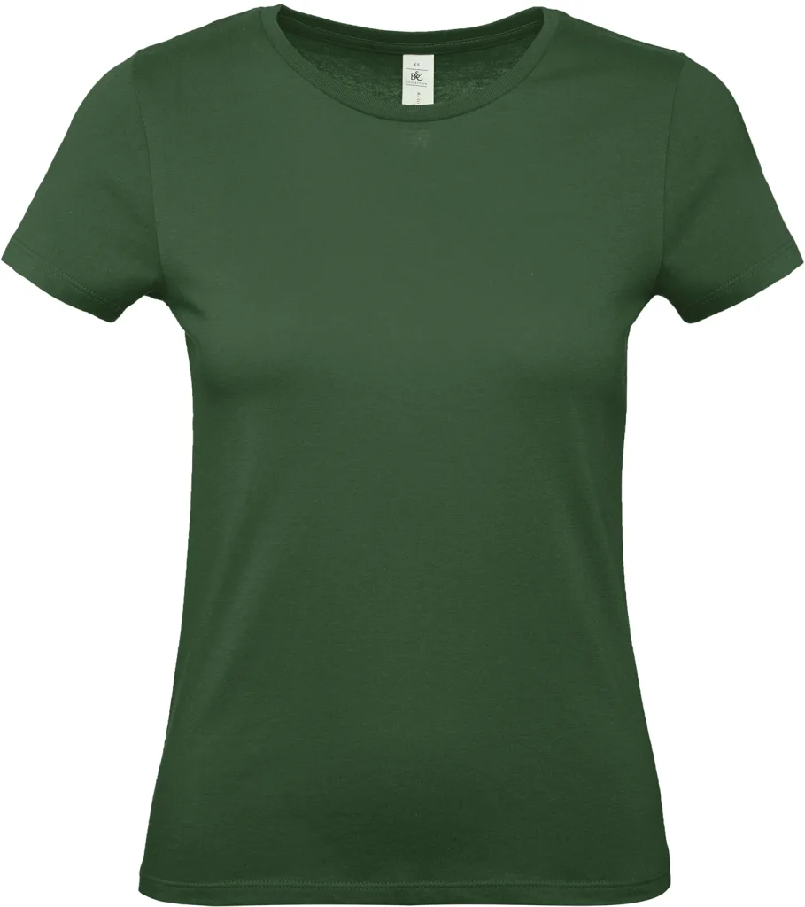T-shirt femme personnalisé, coupe cintrée coton doux (TW02T), Bottle Green, photo 17
