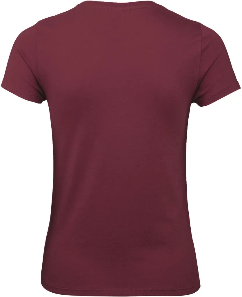 T-shirt femme personnalisé, coupe cintrée coton doux (TW02T), Burgundy, photo 20
