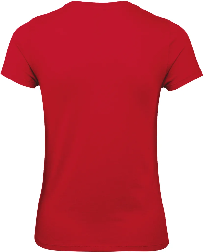 T-shirt femme personnalisé, coupe cintrée coton doux (TW02T), Deep Red, photo 26