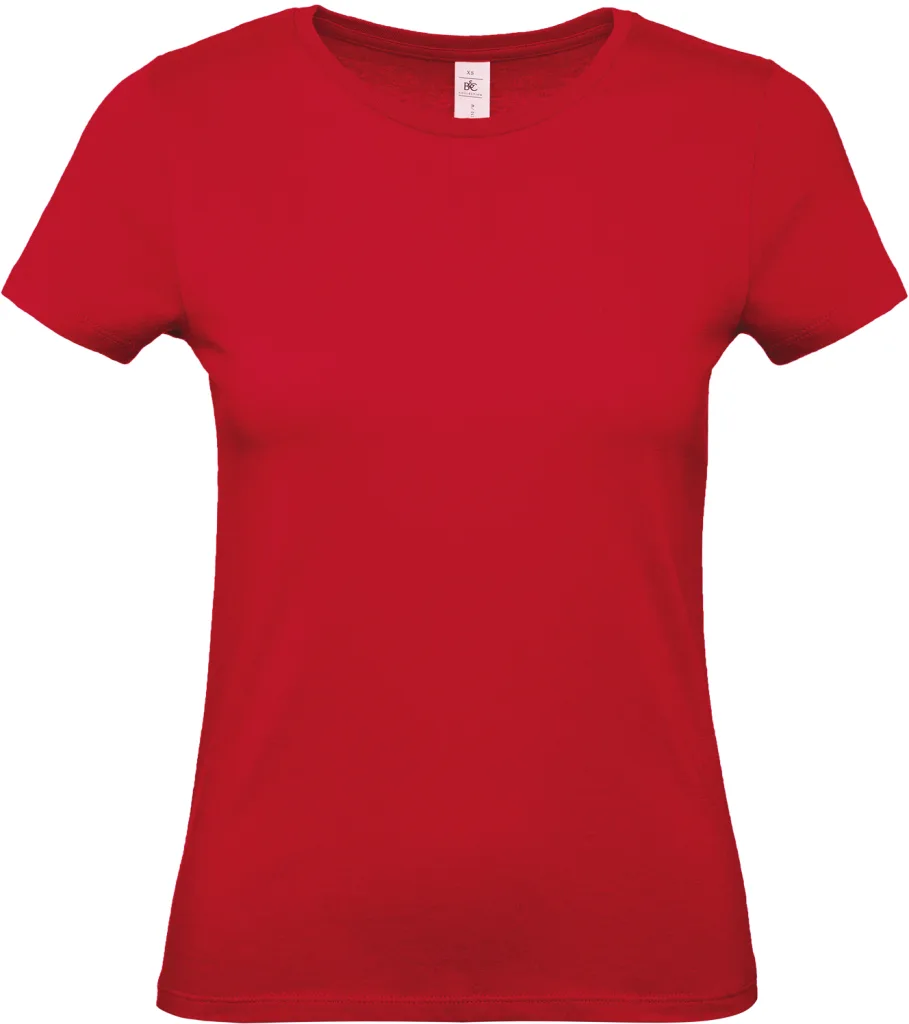 T-shirt femme personnalisé, coupe cintrée coton doux (TW02T), Deep Red, photo 25