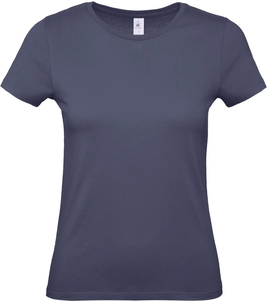 T-shirt femme personnalisé, coupe cintrée coton doux (TW02T), Denim, photo 27
