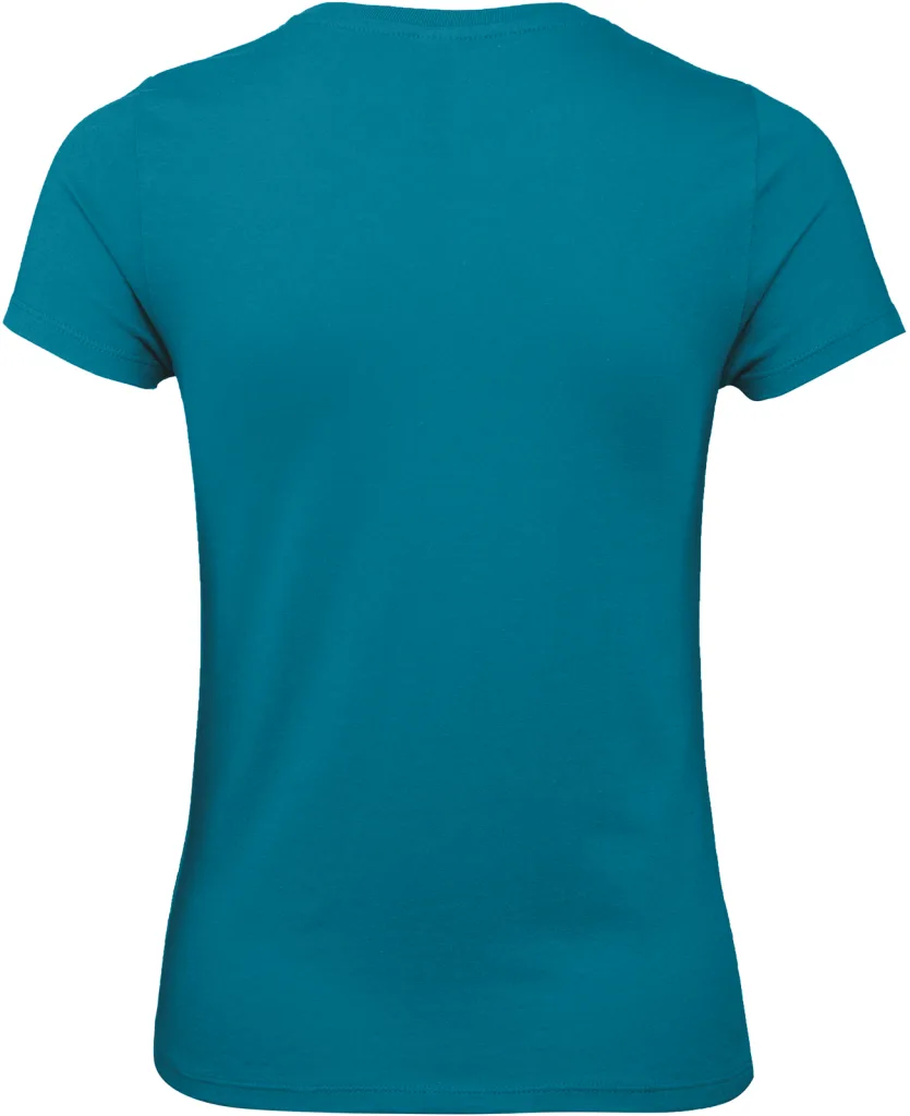 T-shirt femme personnalisé, coupe cintrée coton doux (TW02T), Diva Blue, photo 30