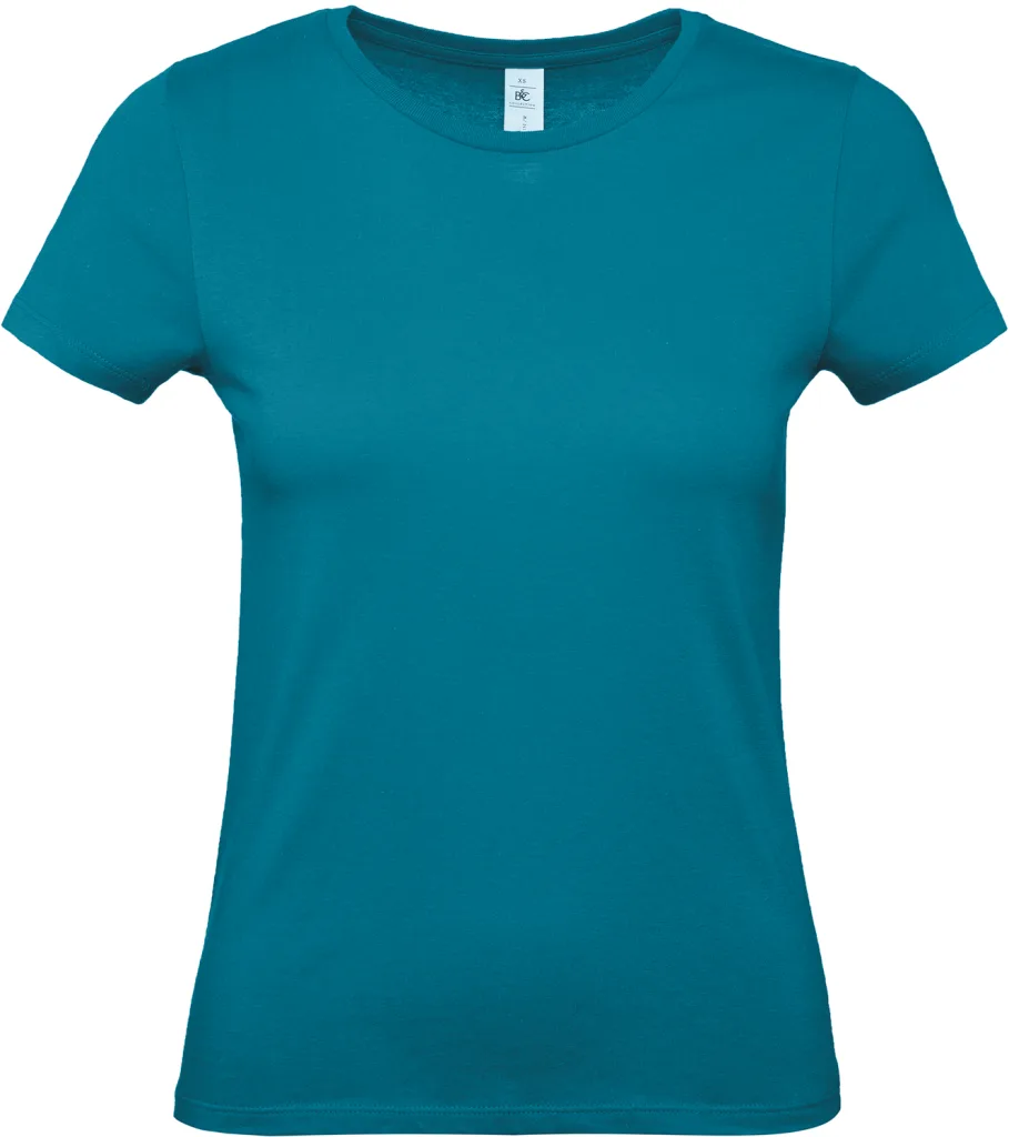 T-shirt femme personnalisé, coupe cintrée coton doux (TW02T), Diva Blue, photo 29