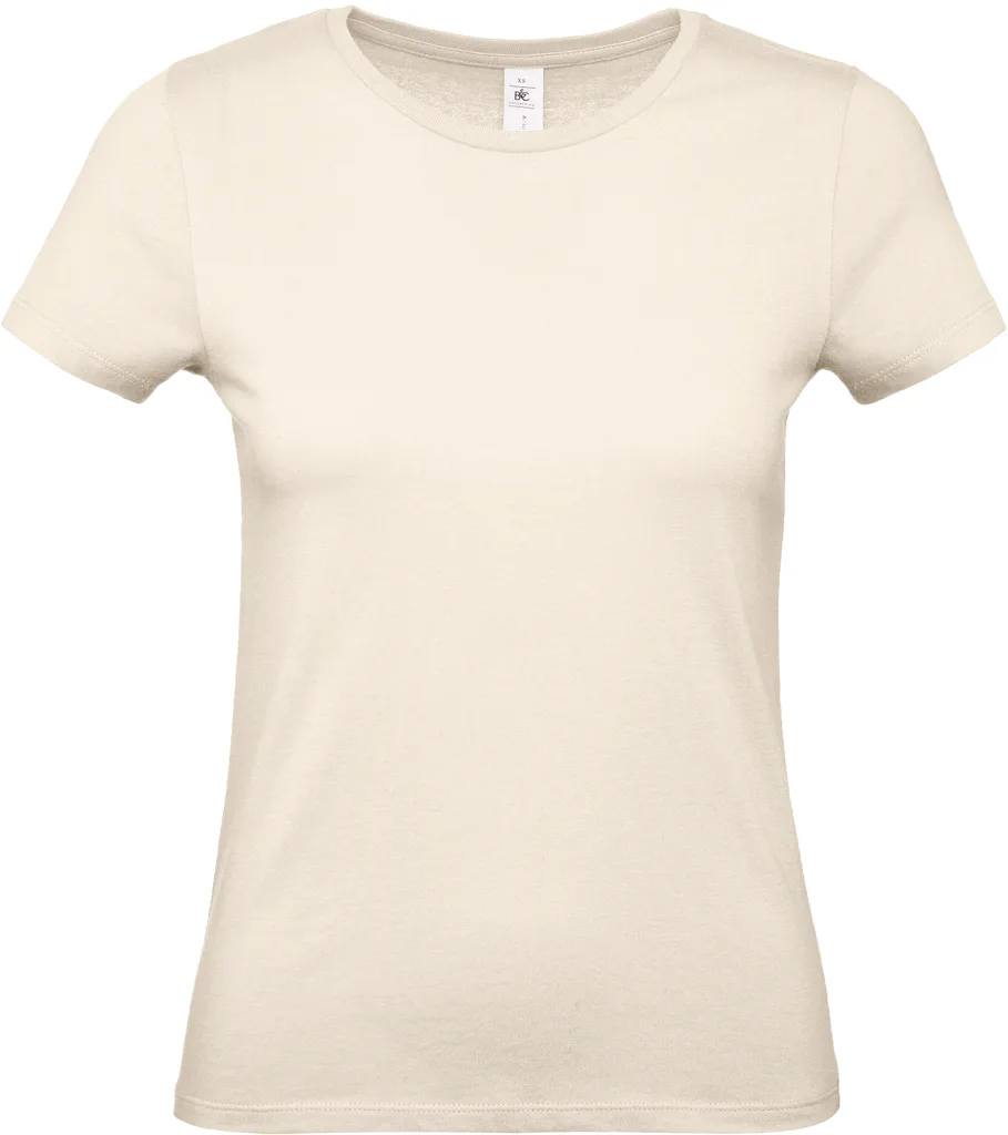 T-shirt femme personnalisé, coupe cintrée coton doux (TW02T), Natural, photo 46