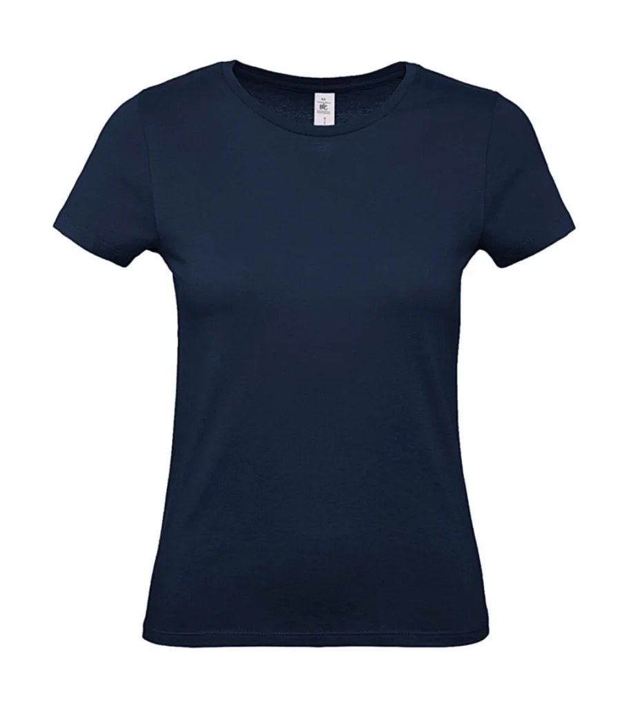 T-shirt femme personnalisé, coupe cintrée coton doux (TW02T), Navy, photo 48