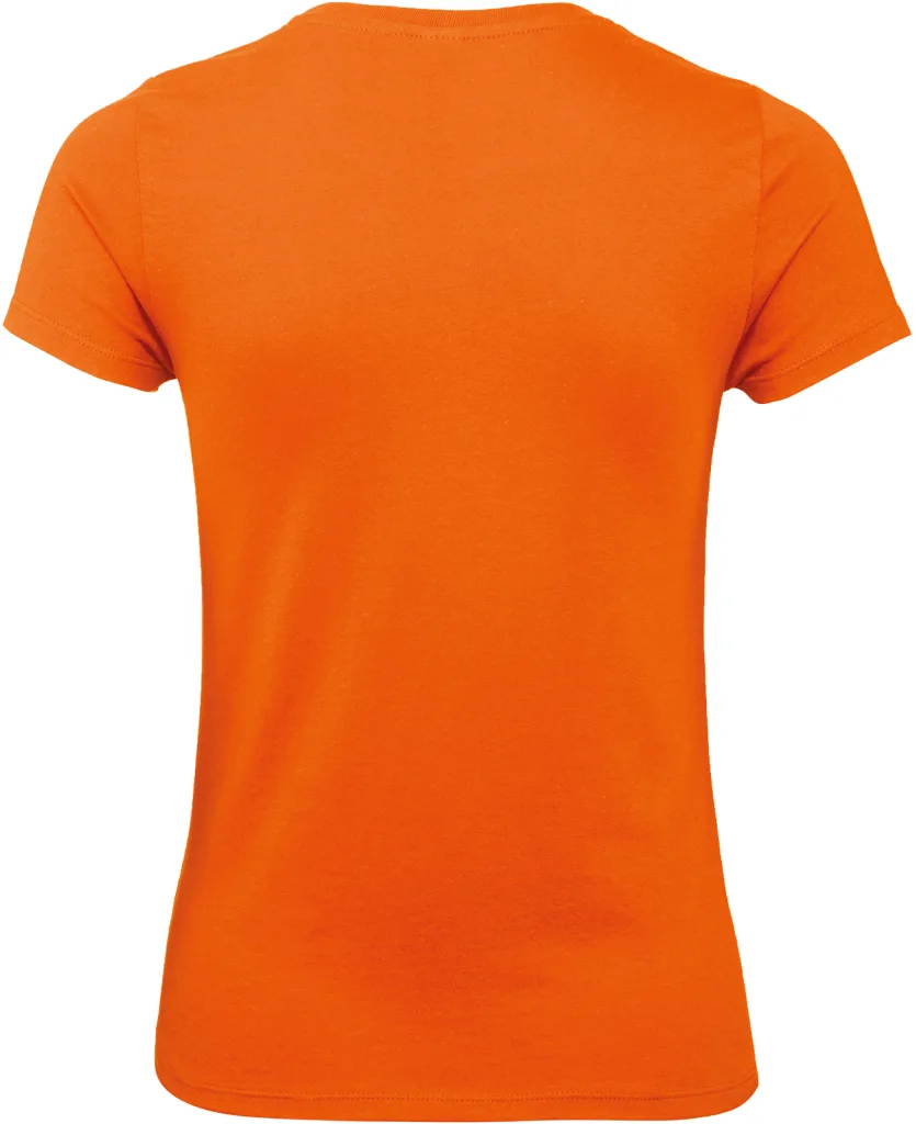 T-shirt femme personnalisé, coupe cintrée coton doux (TW02T), Orange, photo 53