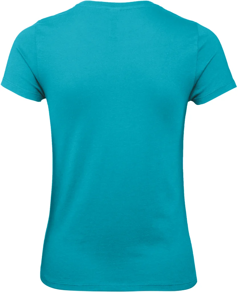 T-shirt femme personnalisé, coupe cintrée coton doux (TW02T), Real Turquoise, photo 61
