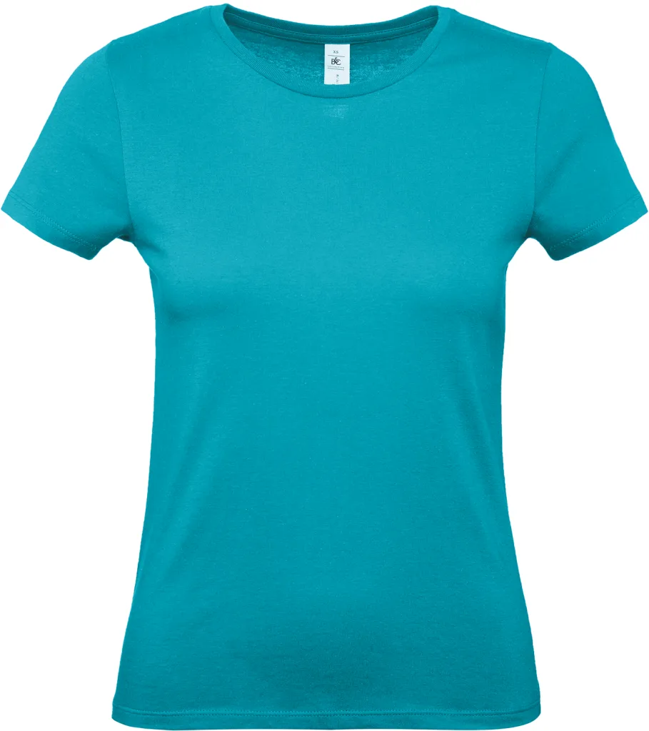 T-shirt femme personnalisé, coupe cintrée coton doux (TW02T), Real Turquoise, photo 60