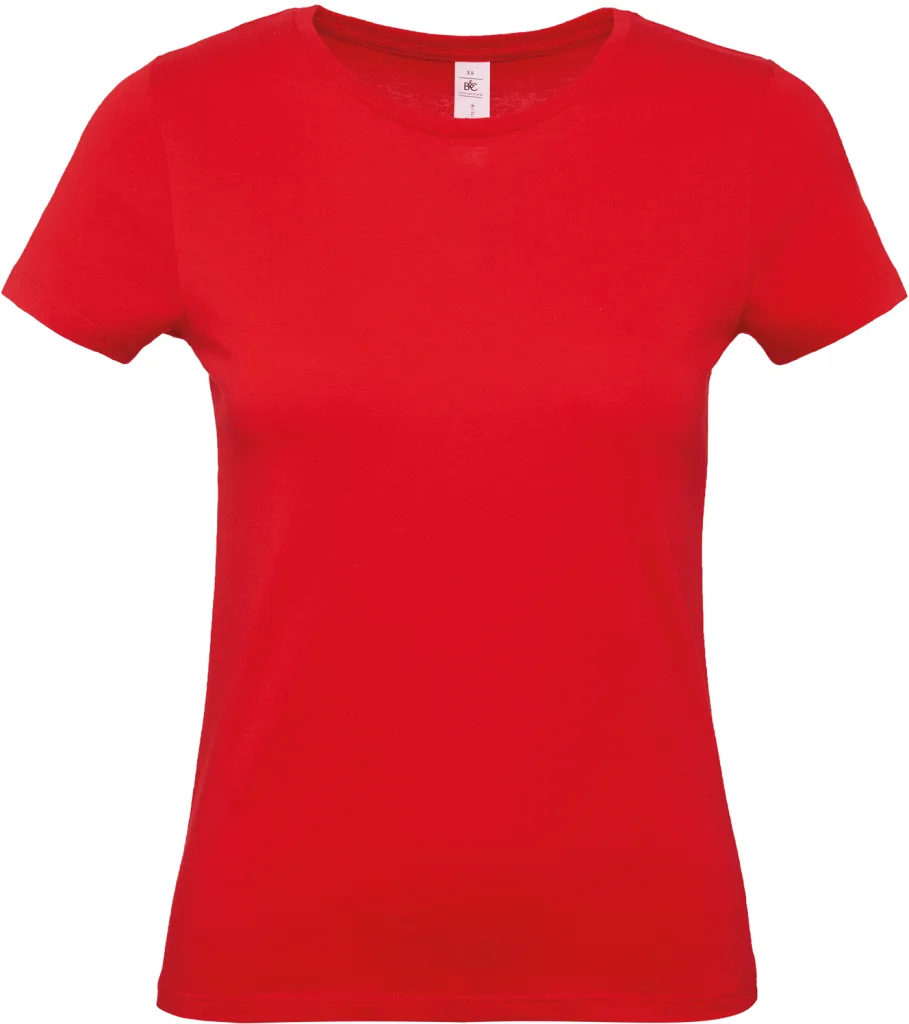 T-shirt femme personnalisé, coupe cintrée coton doux (TW02T), Red, photo 62