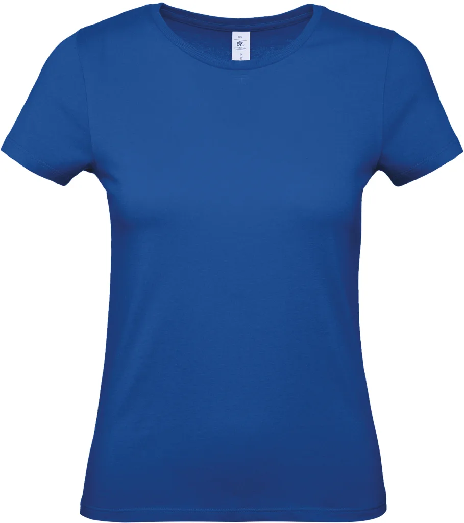 T-shirt femme personnalisé, coupe cintrée coton doux (TW02T), Royal Blue, photo 64