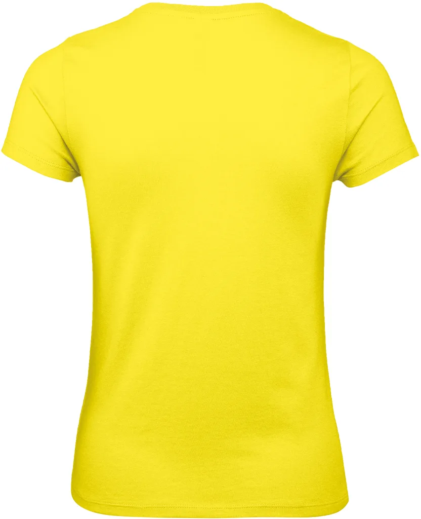 T-shirt femme personnalisé, coupe cintrée coton doux (TW02T), Solar Yellow, photo 70