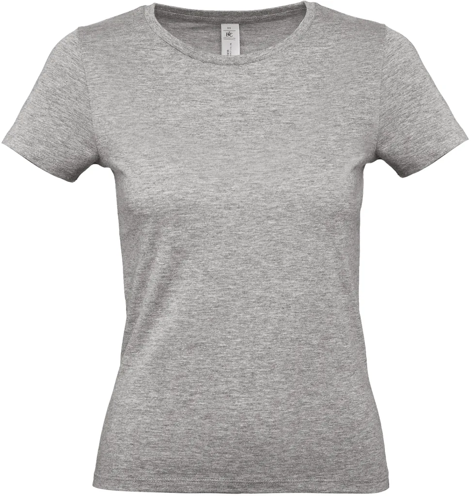 T-shirt femme personnalisé, coupe cintrée coton doux (TW02T), Sport Grey, photo 71