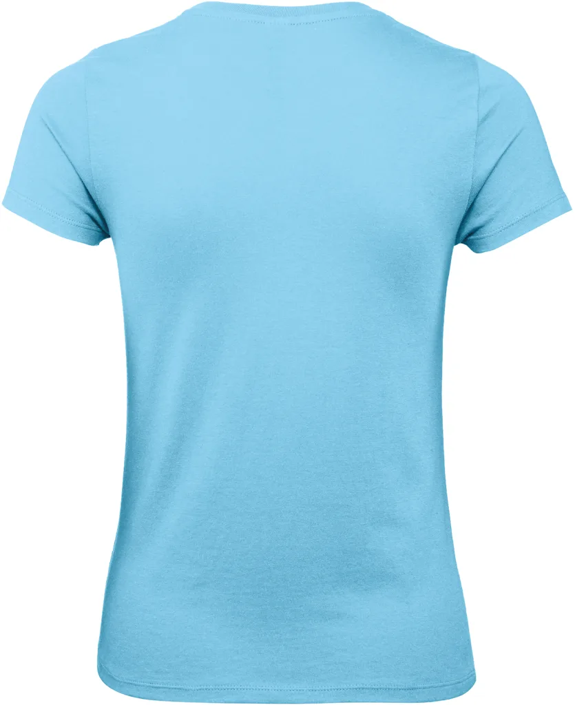 T-shirt femme personnalisé, coupe cintrée coton doux (TW02T), Turquoise, photo 74