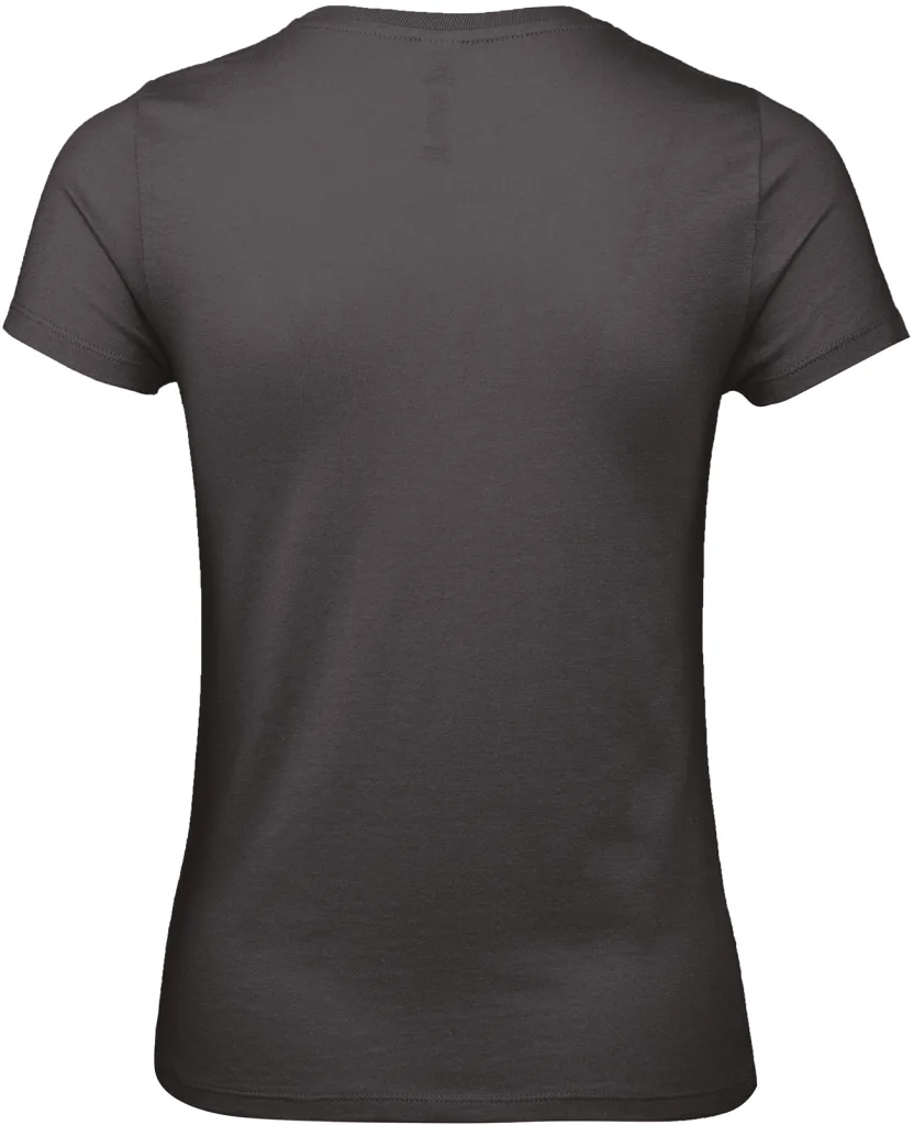 T-shirt femme personnalisé, coupe cintrée coton doux (TW02T), Urban Black, photo 76