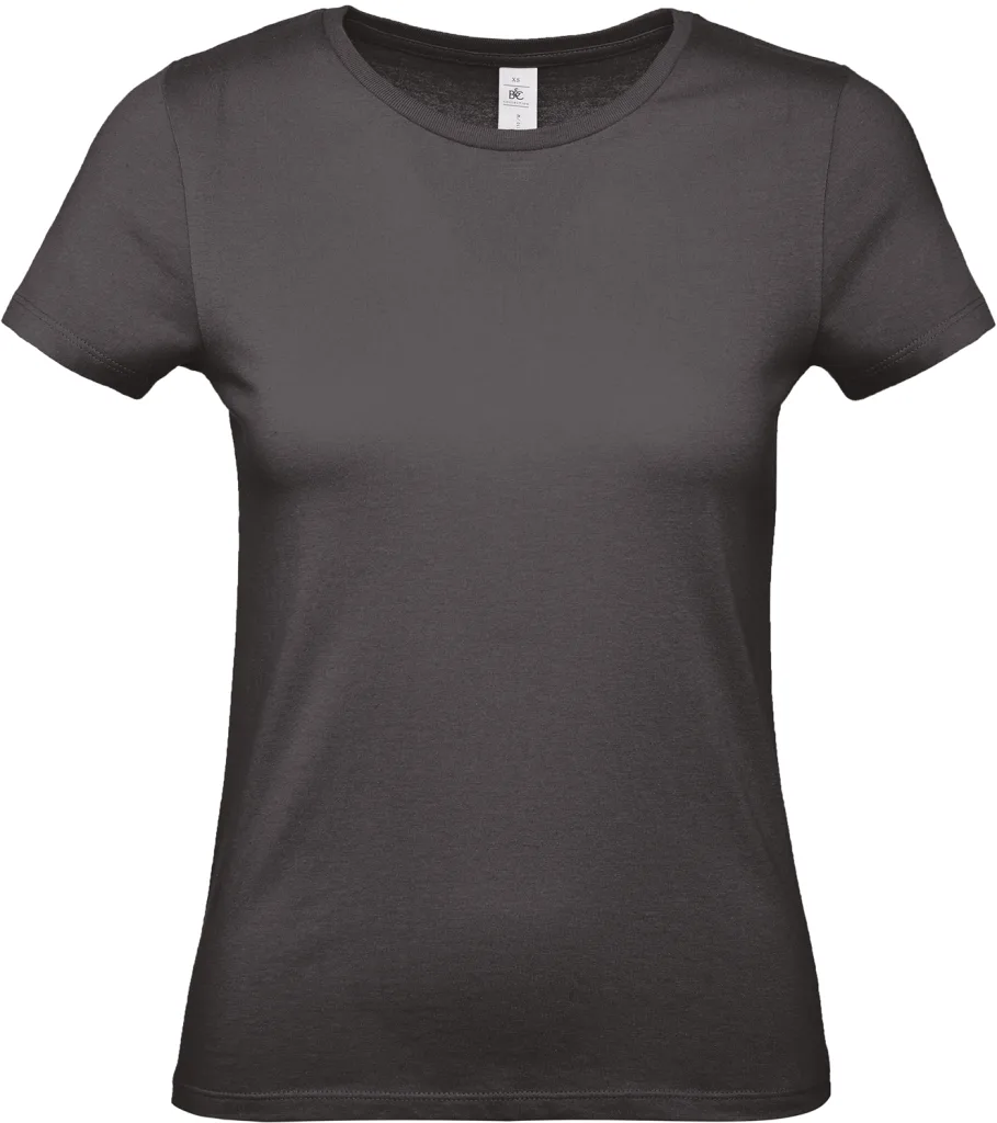 T-shirt femme personnalisé, coupe cintrée coton doux (TW02T), Urban Black, photo 75