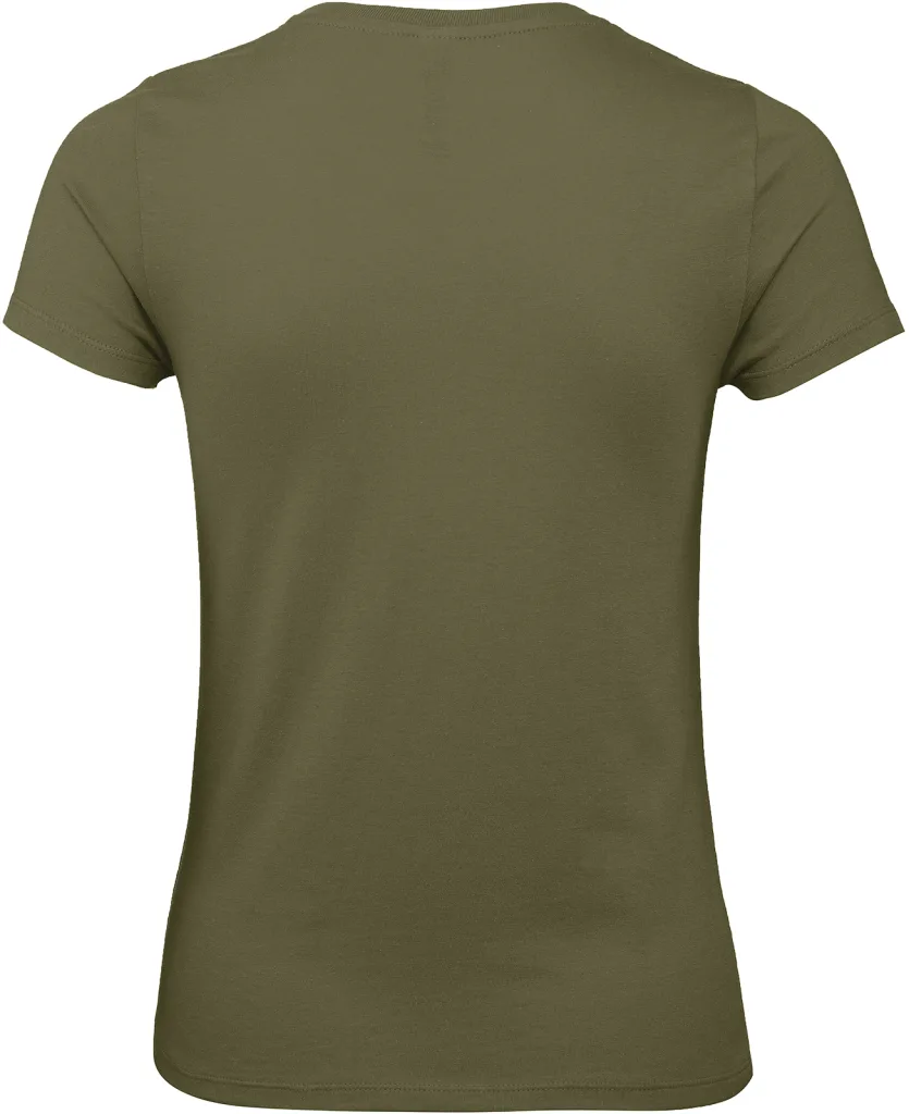 T-shirt femme personnalisé, coupe cintrée coton doux (TW02T), Urban Khaki, photo 78