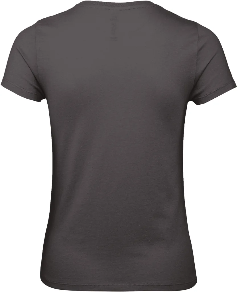 T-shirt femme personnalisé, coupe cintrée coton doux (TW02T), Used Black, photo 82