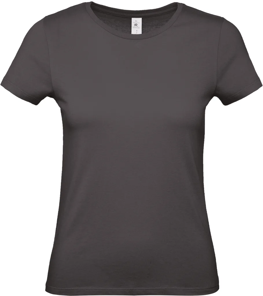 T-shirt femme personnalisé, coupe cintrée coton doux (TW02T), Used Black, photo 81