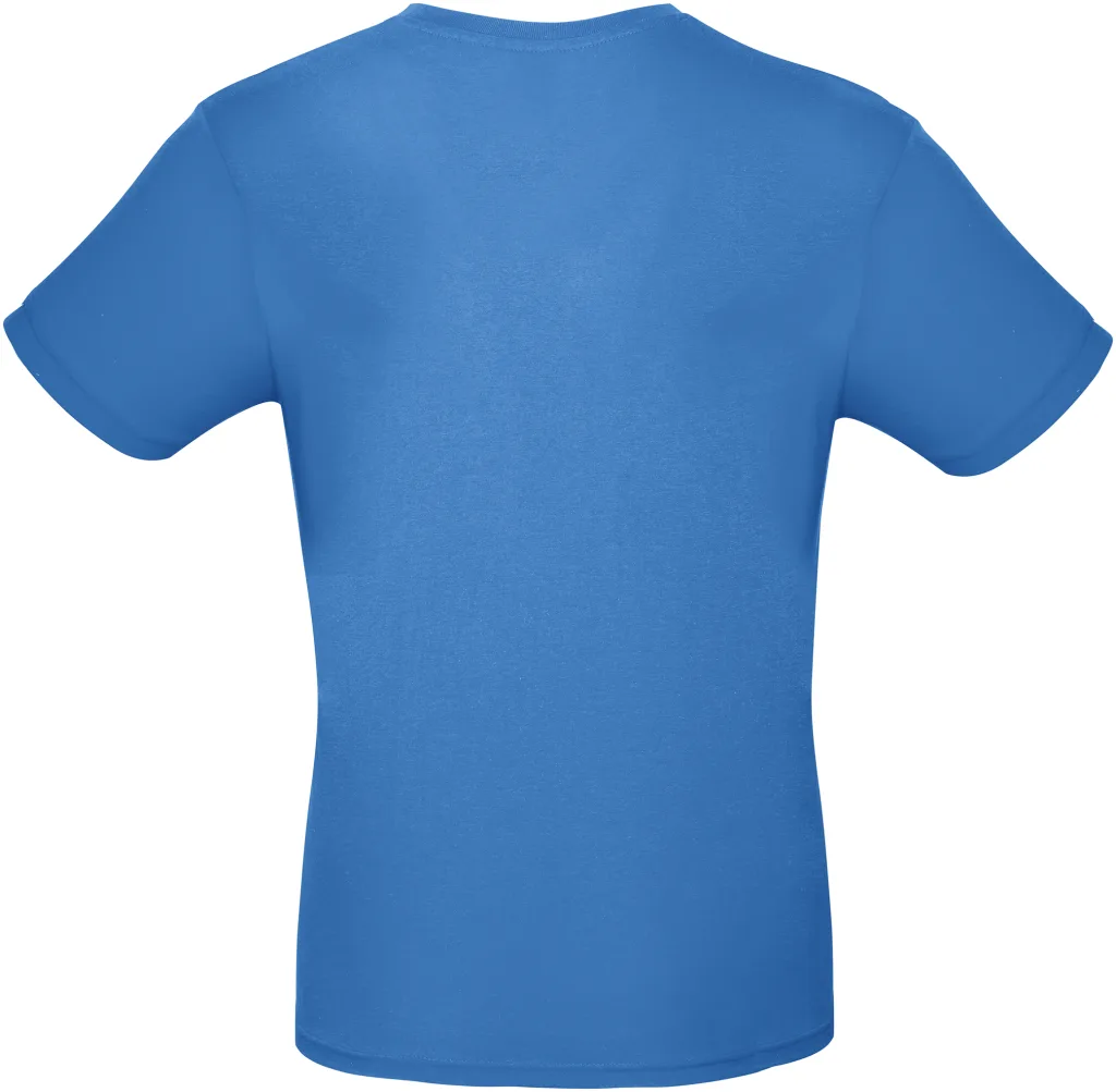T-shirt homme personnalisé, coton peigné doux (TU01T), Azure, photo 10