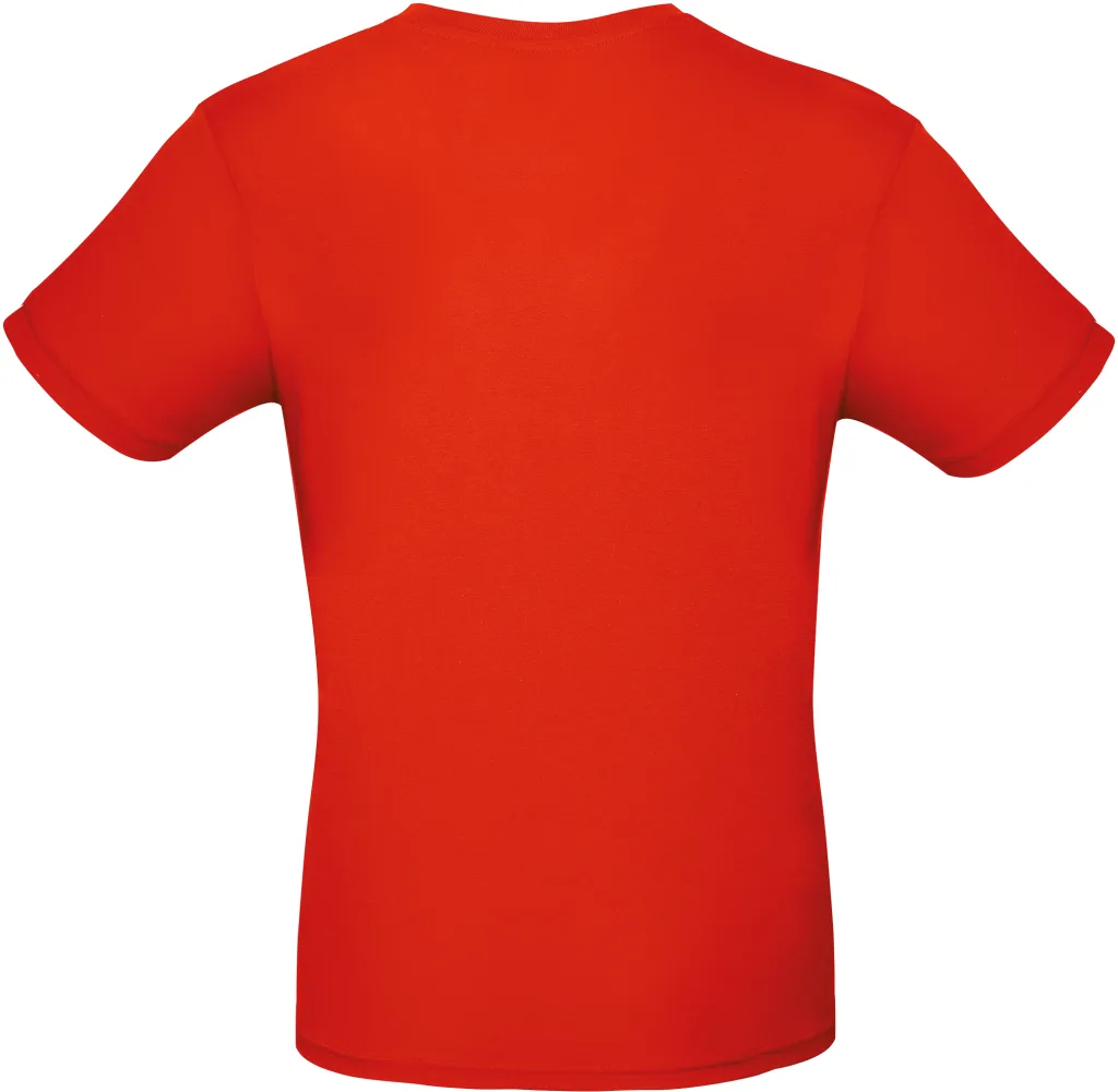 T-shirt homme personnalisé, coton peigné doux (TU01T), Fire Red, photo 32