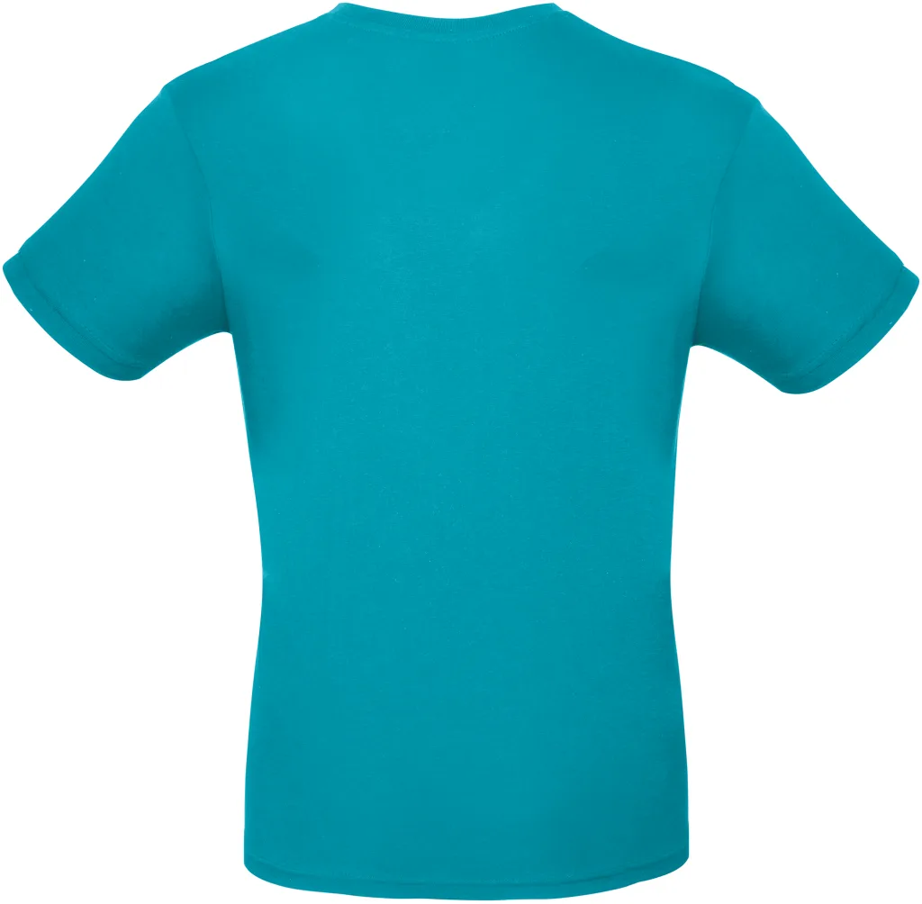 T-shirt homme personnalisé, coton peigné doux (TU01T), Real Turquoise, photo 59